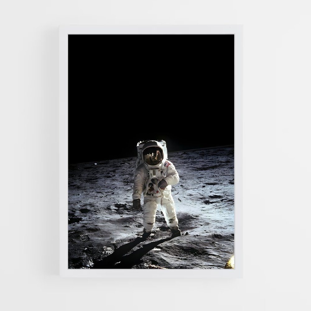 Poster Neil Armstrong légendaire – affiche Astronautes (vue 3)
